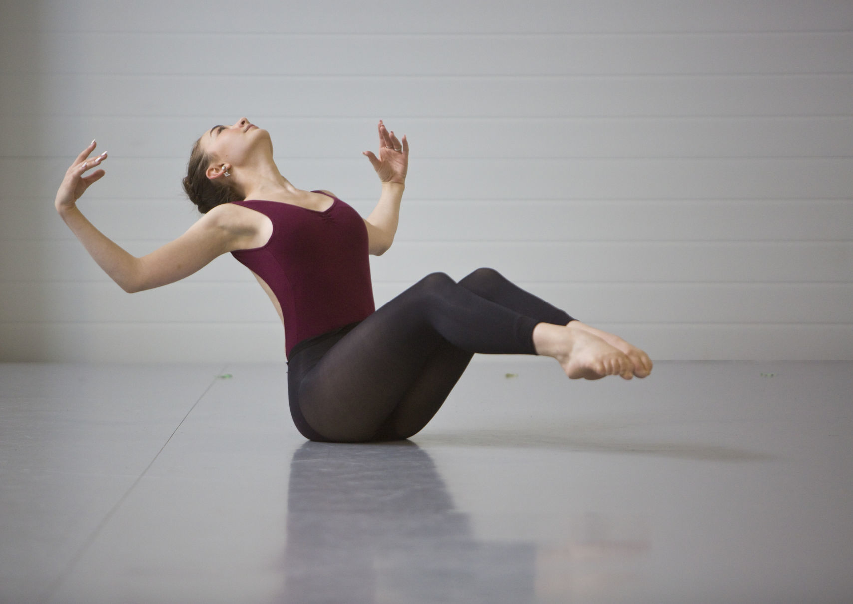Scenes from Southwest Virginia Ballet's rehearsal of Poetry in Motion